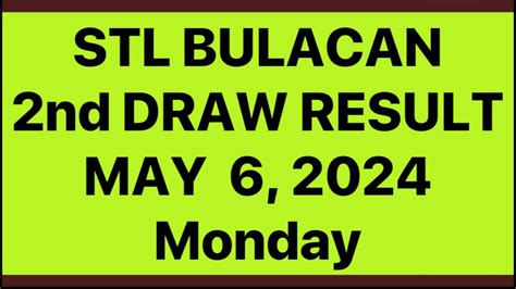 stl bulacan 2nd draw today|Mga video ng stl bulacan 2nd draw today.
